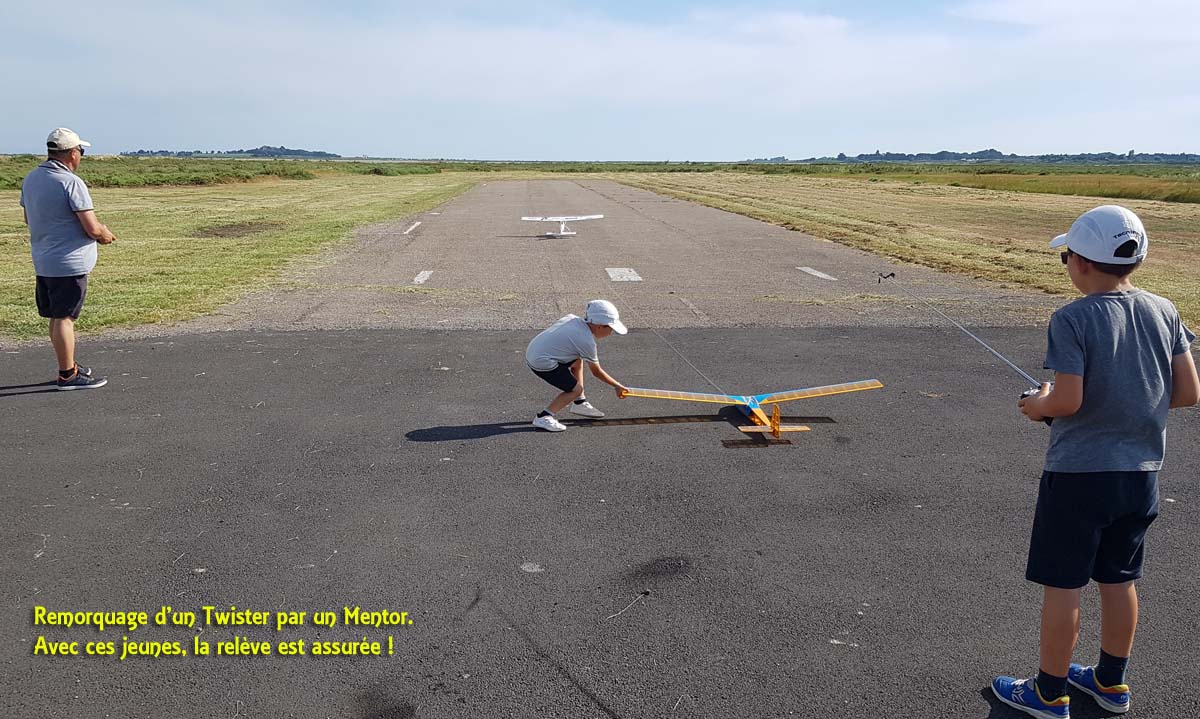 Remorquage Twister par Mentor